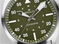 Orologio Hamilton Uomo Khaki Aviation Auto in Acciaio H76305560 - H76305560